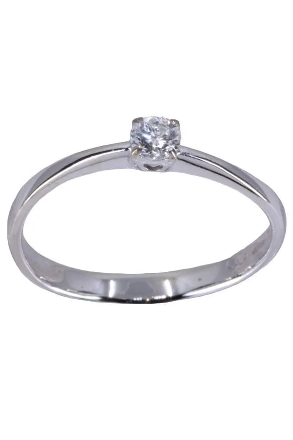 Solitaire or blanc diamant sold by 58 Facettes product image thumbnail 3