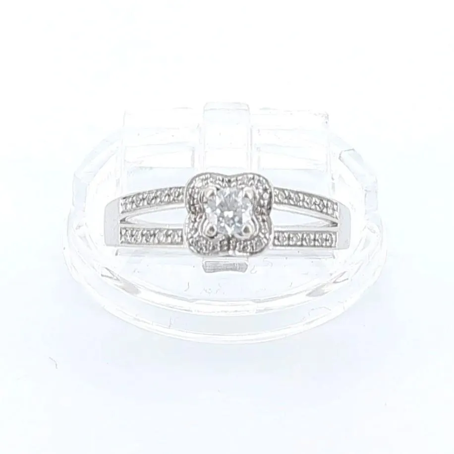 MAUBOUSSSIN - Bague Chance of Love or blanc et Diamants sold by 58 Facettes product image thumbnail 2