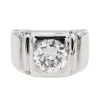 Bague Solitaire Or blanc Diamant sold by 58 Facettes