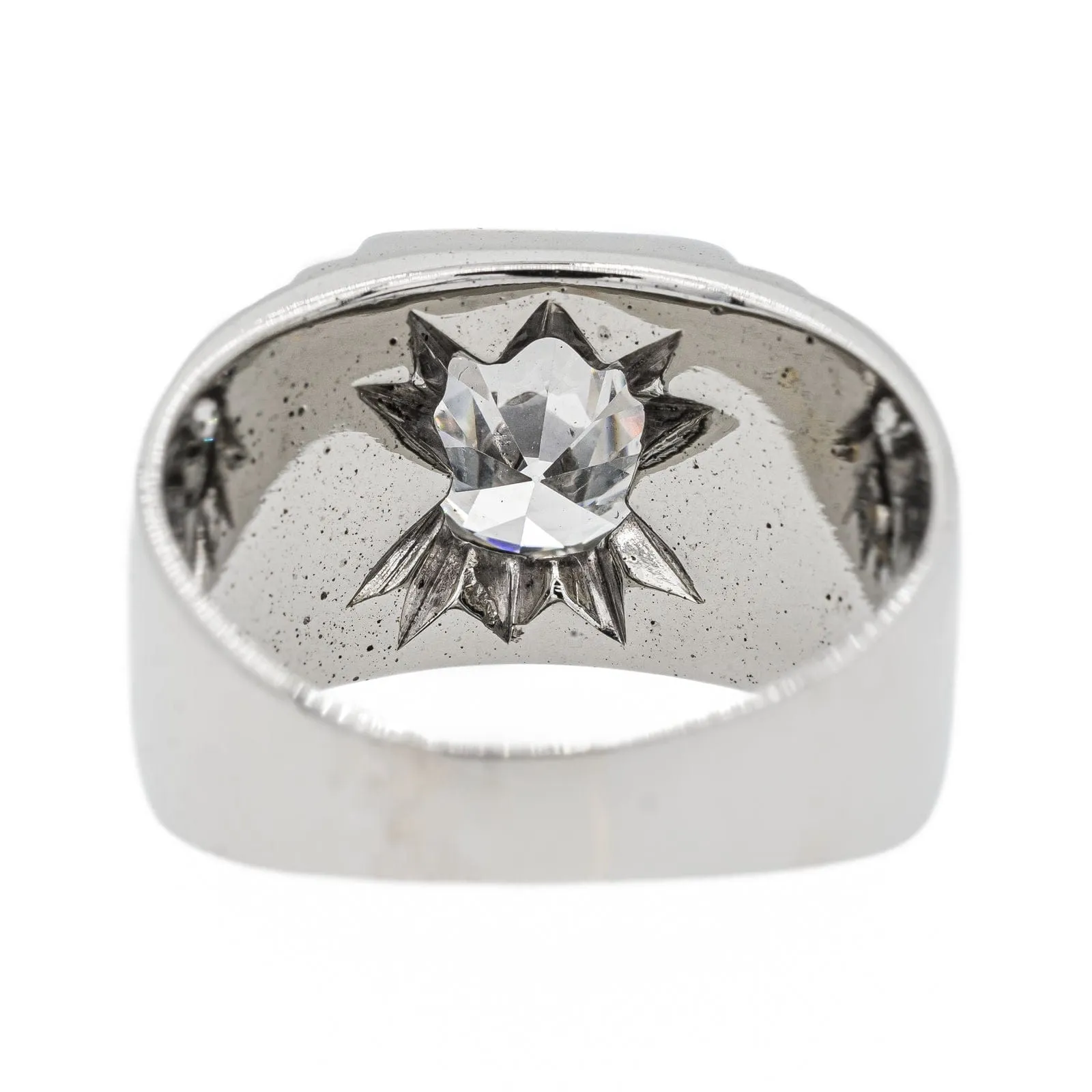 Bague Solitaire Or blanc Diamant sold by 58 Facettes product image thumbnail 5