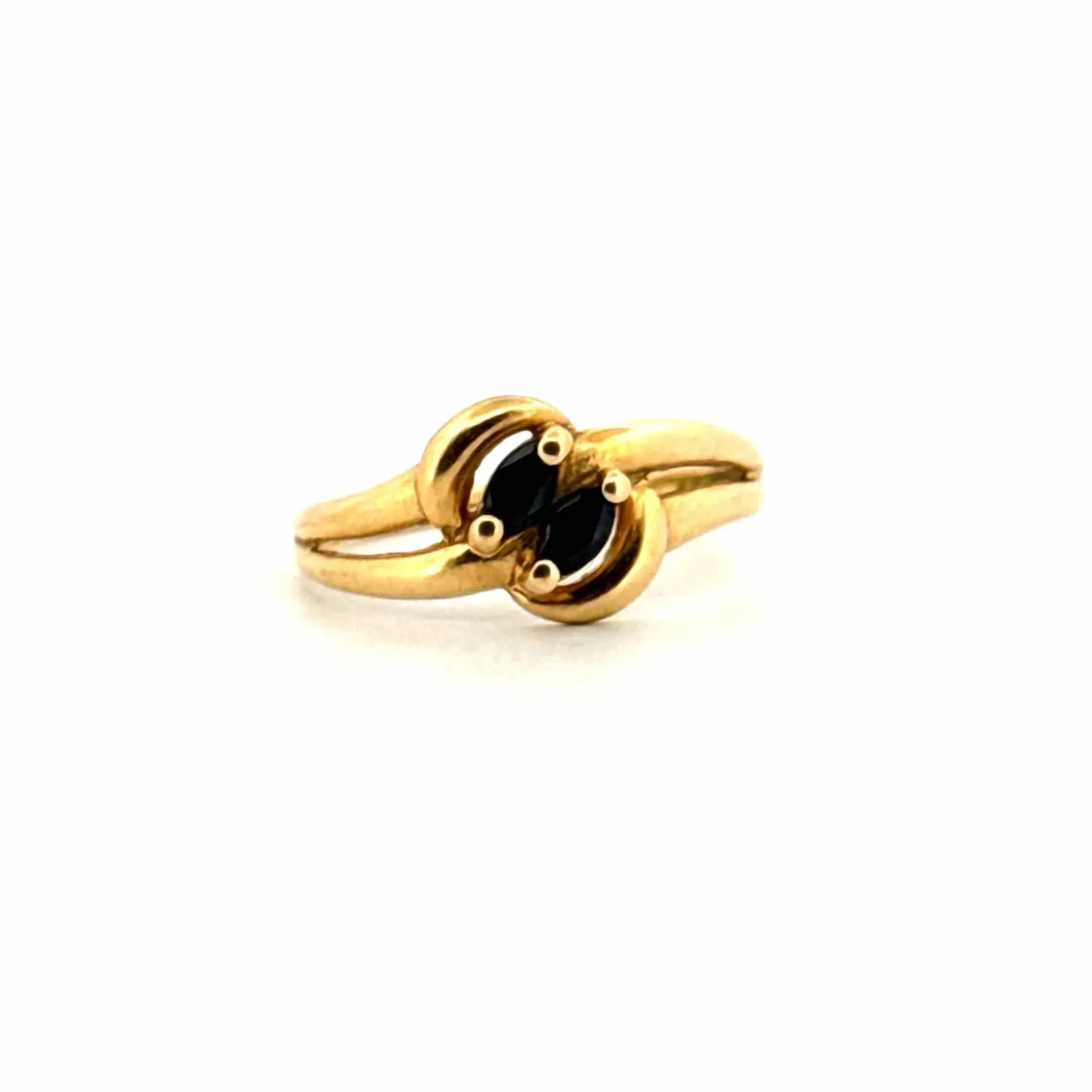 Bague or jaune saphir sold by 58 Facettes