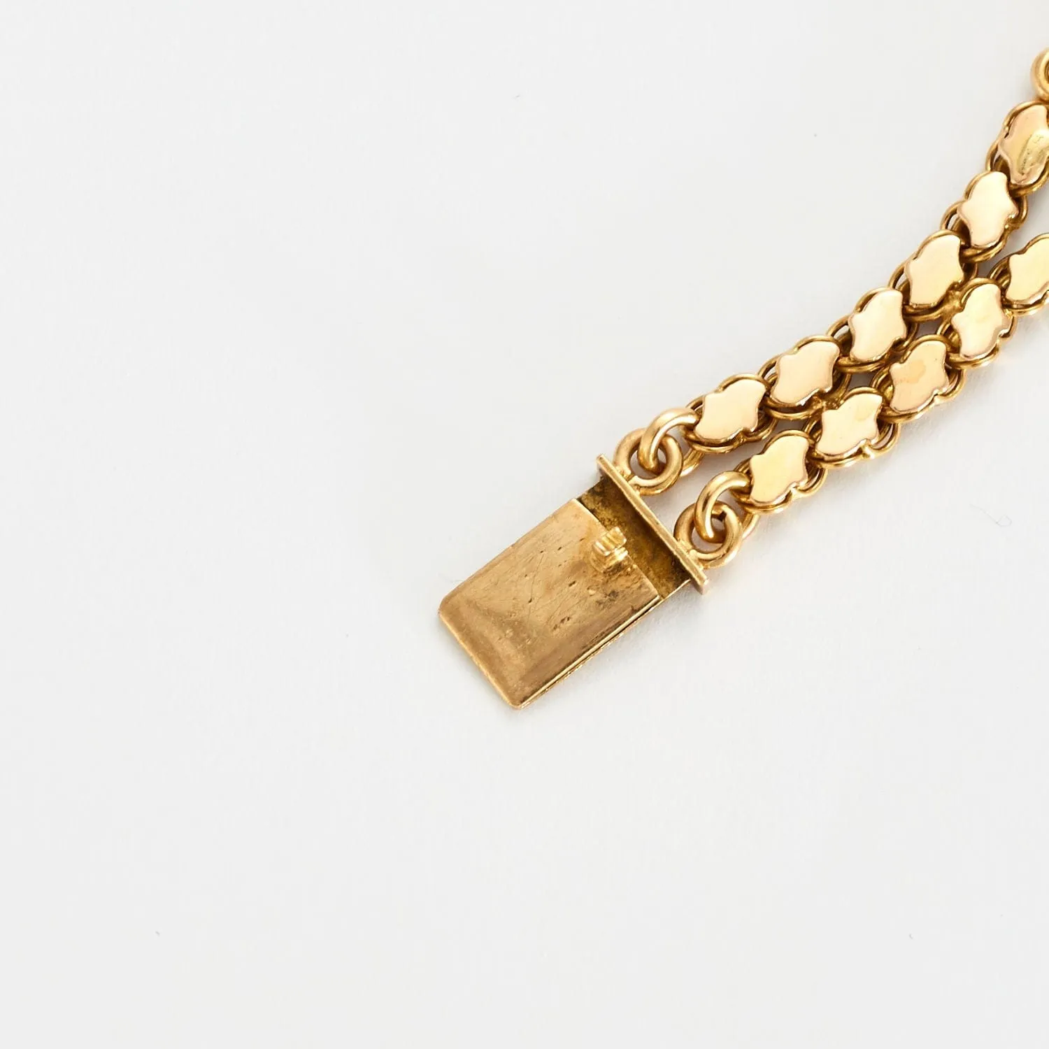 Bracelet or jaune et œil de tigre sold by 58 Facettes product image thumbnail 4