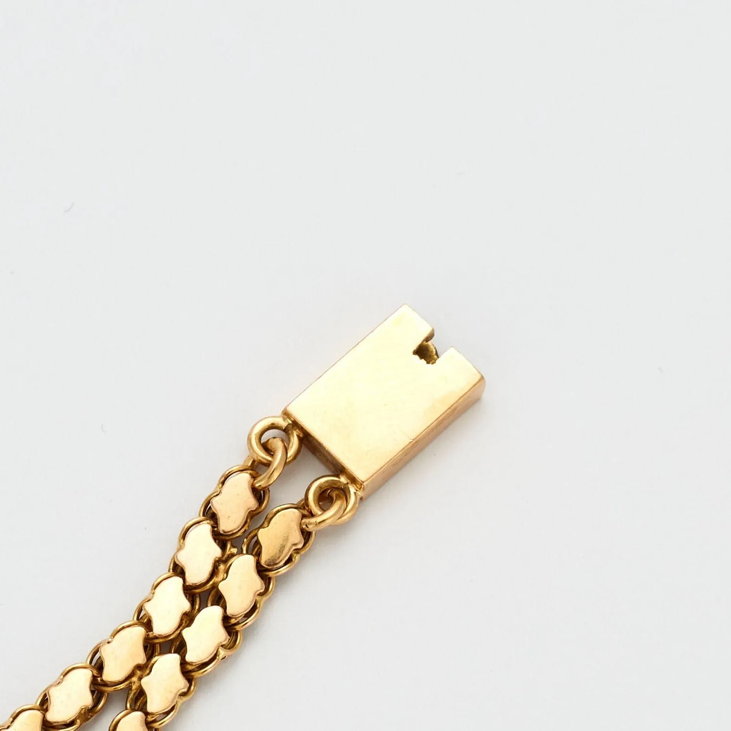 Bracelet or jaune et œil de tigre sold by 58 Facettes product image thumbnail 3