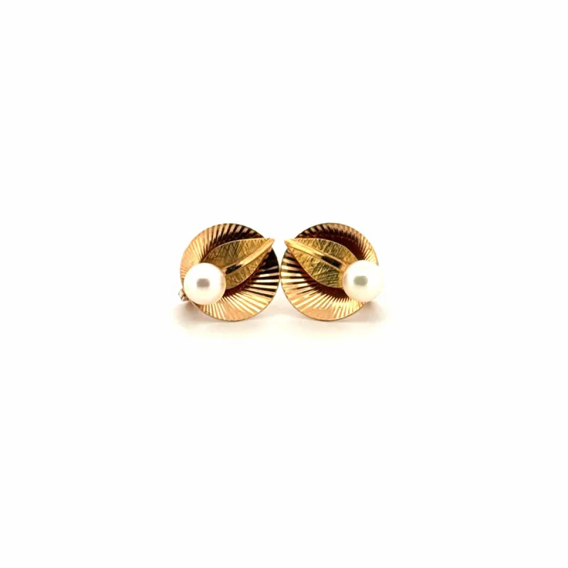 Dormeuse Or Jaune 18k & Perle sold by 58 Facettes