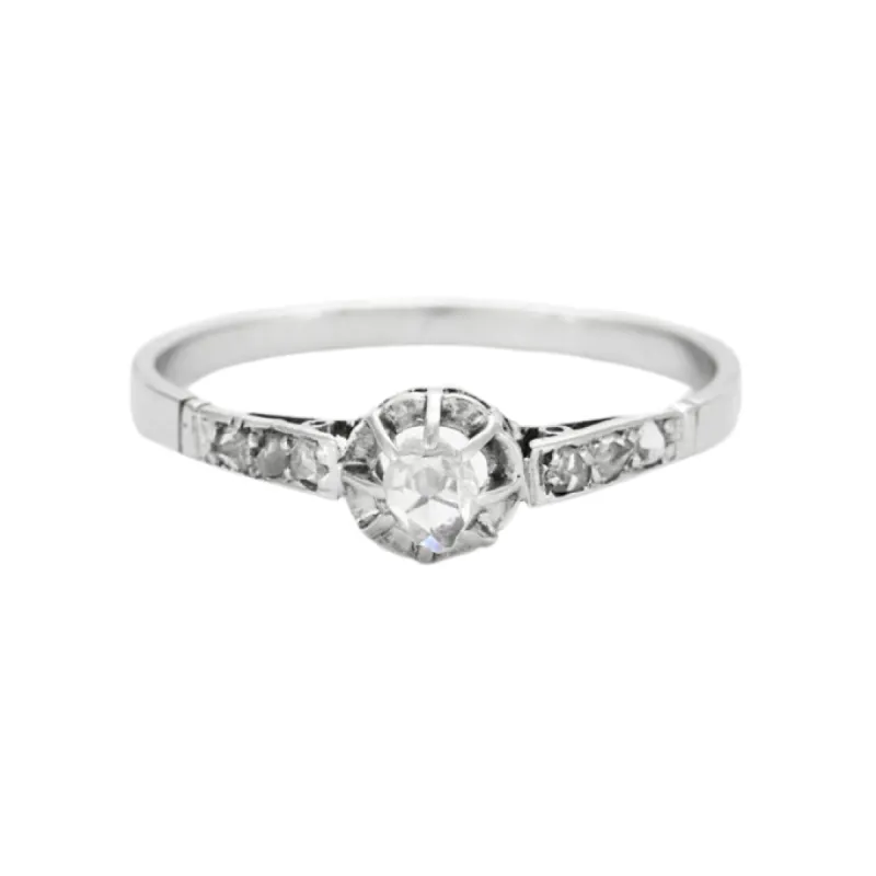 Bague Solitaire Diamant taille rose sold by 58 Facettes