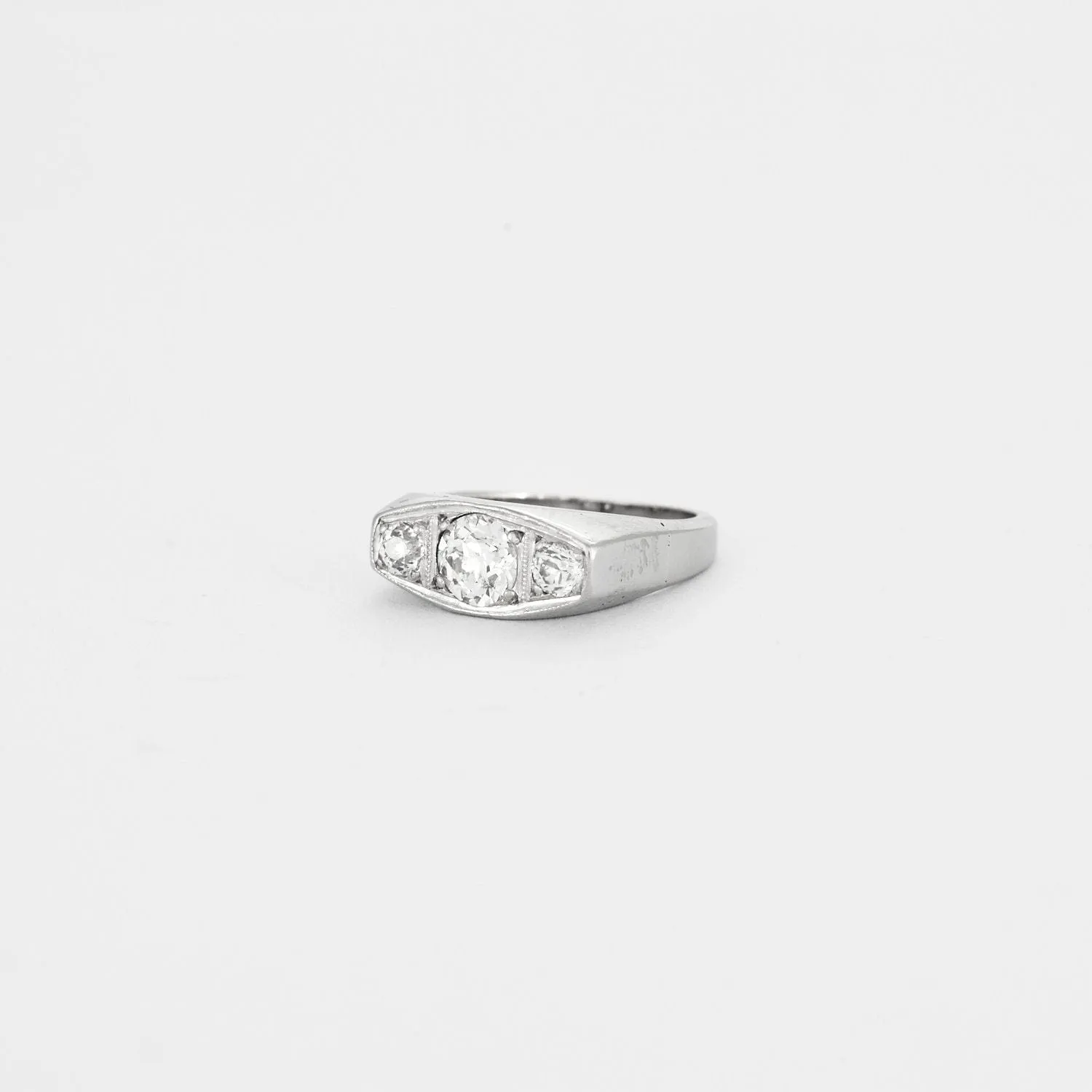 Bague Trilogie Diamants sold by 58 Facettes product image thumbnail 4