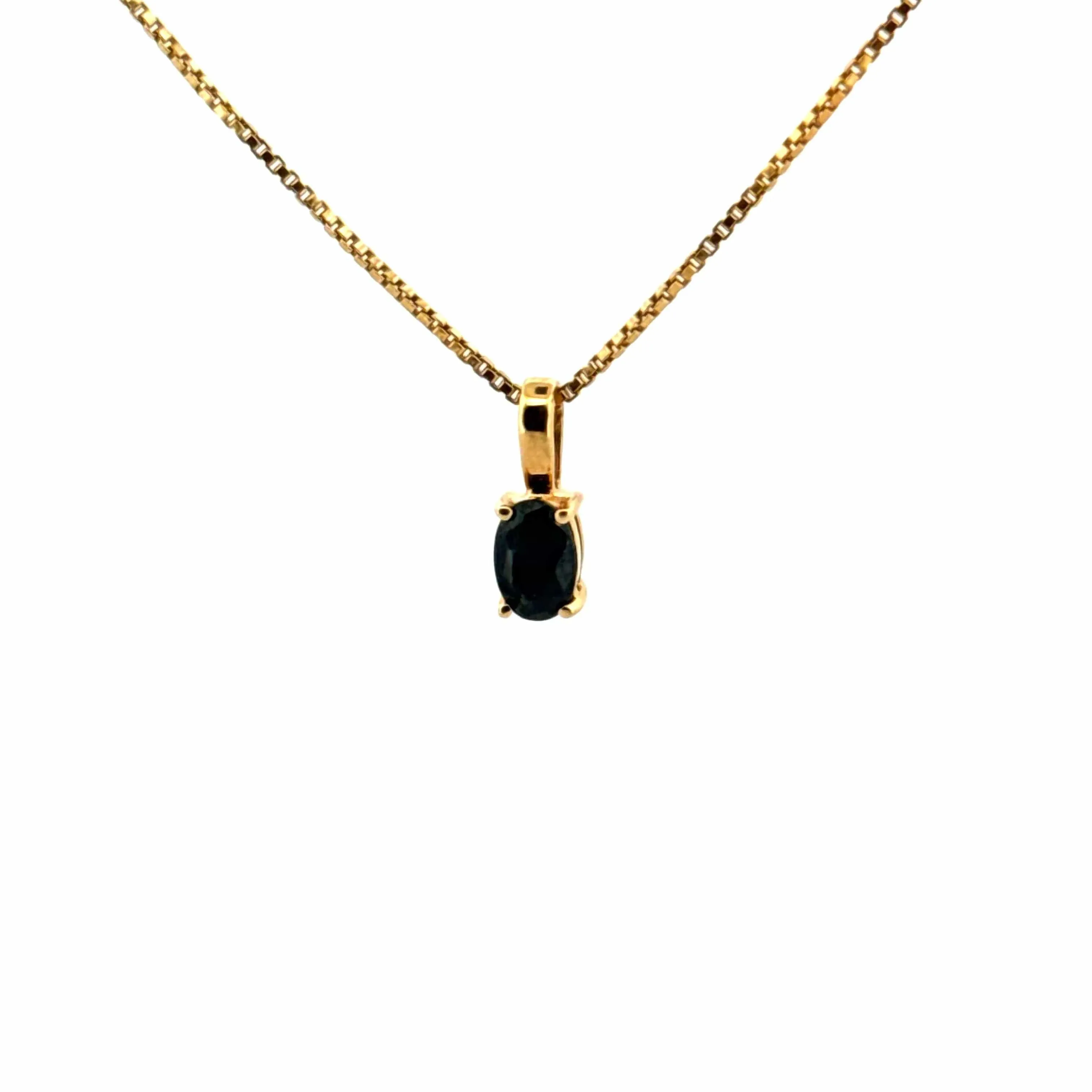 Pendentif or jaune et topaze sold by 58 Facettes