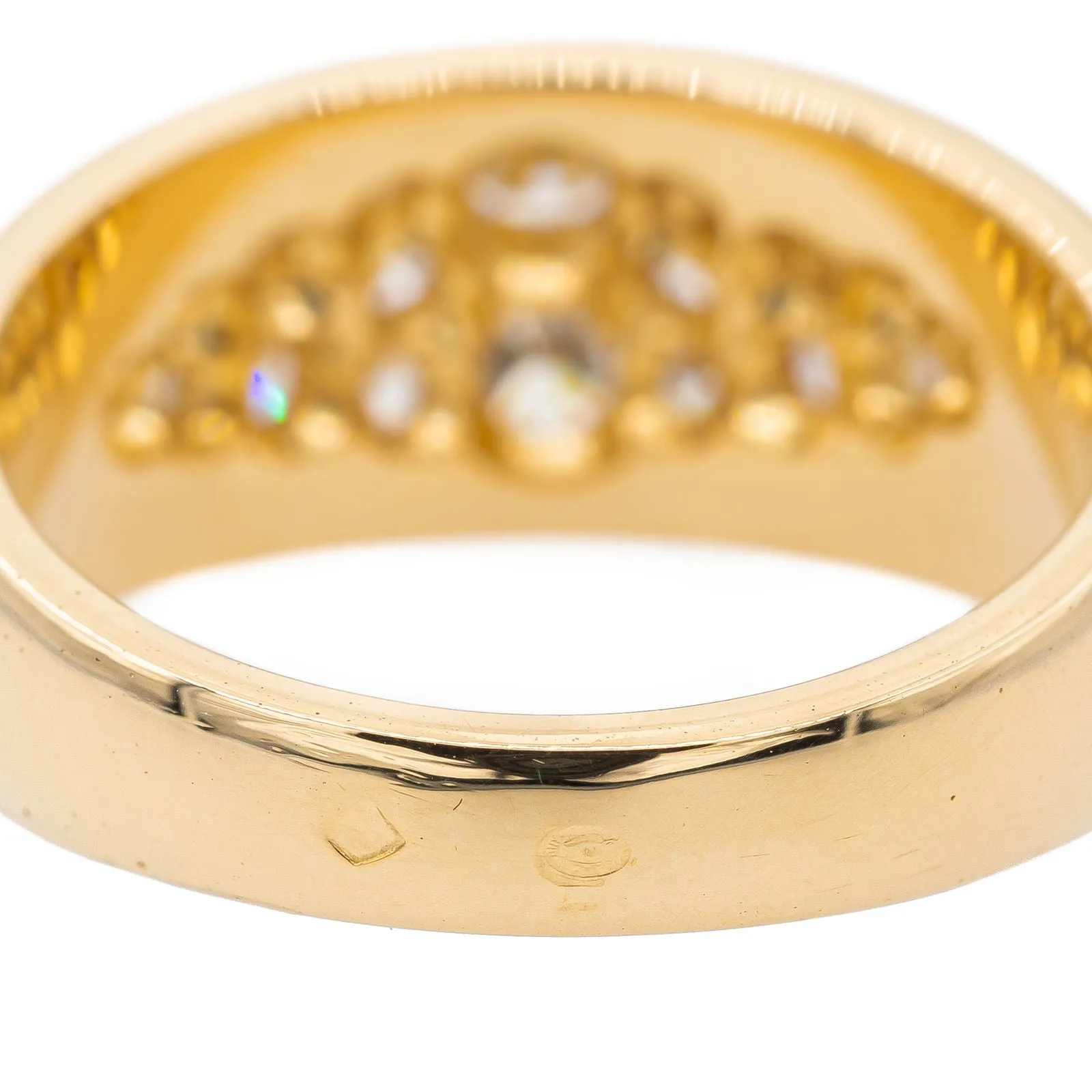 Bague Jonc Or jaune Diamant sold by 58 Facettes product image thumbnail 5