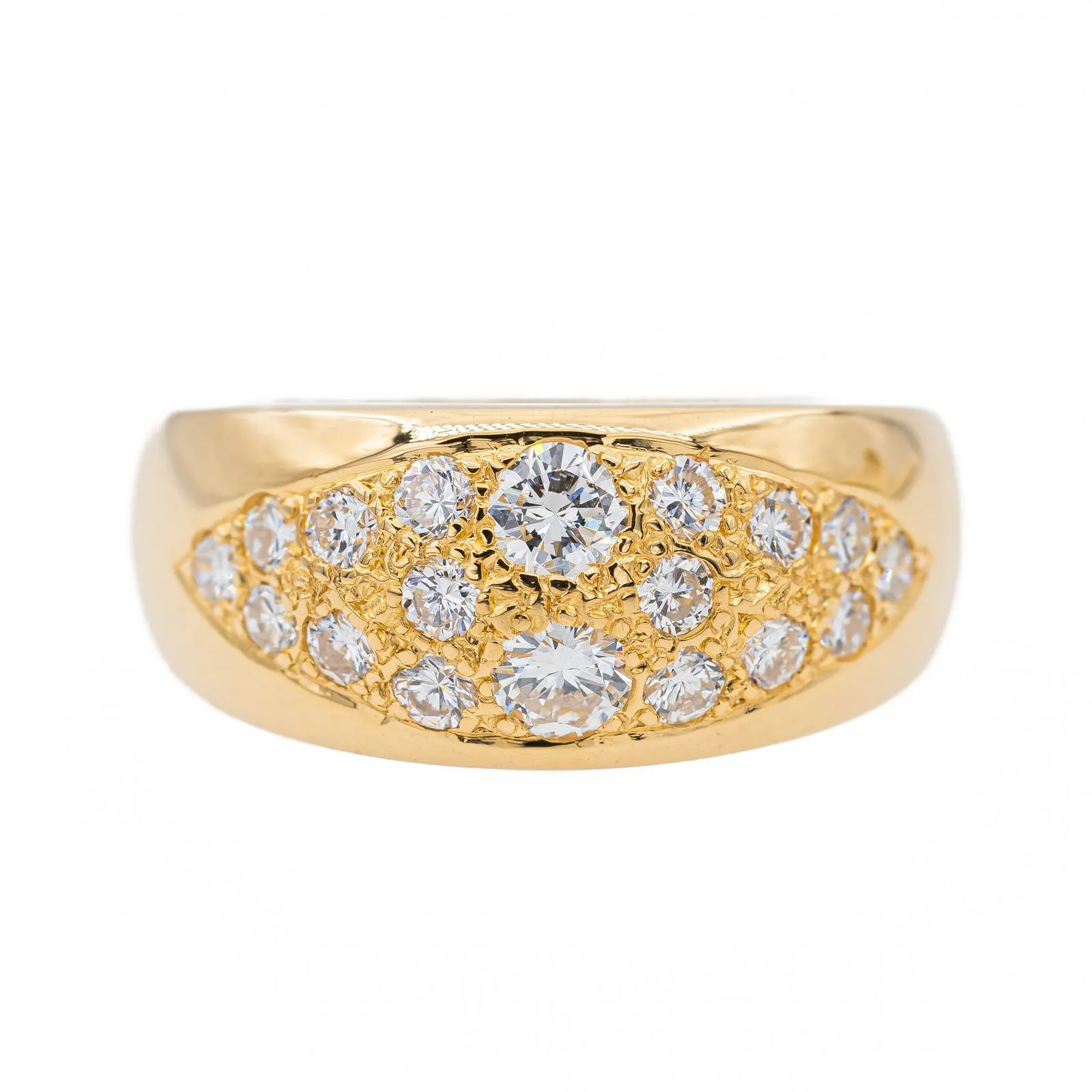 Bague Jonc Or jaune Diamant sold by 58 Facettes