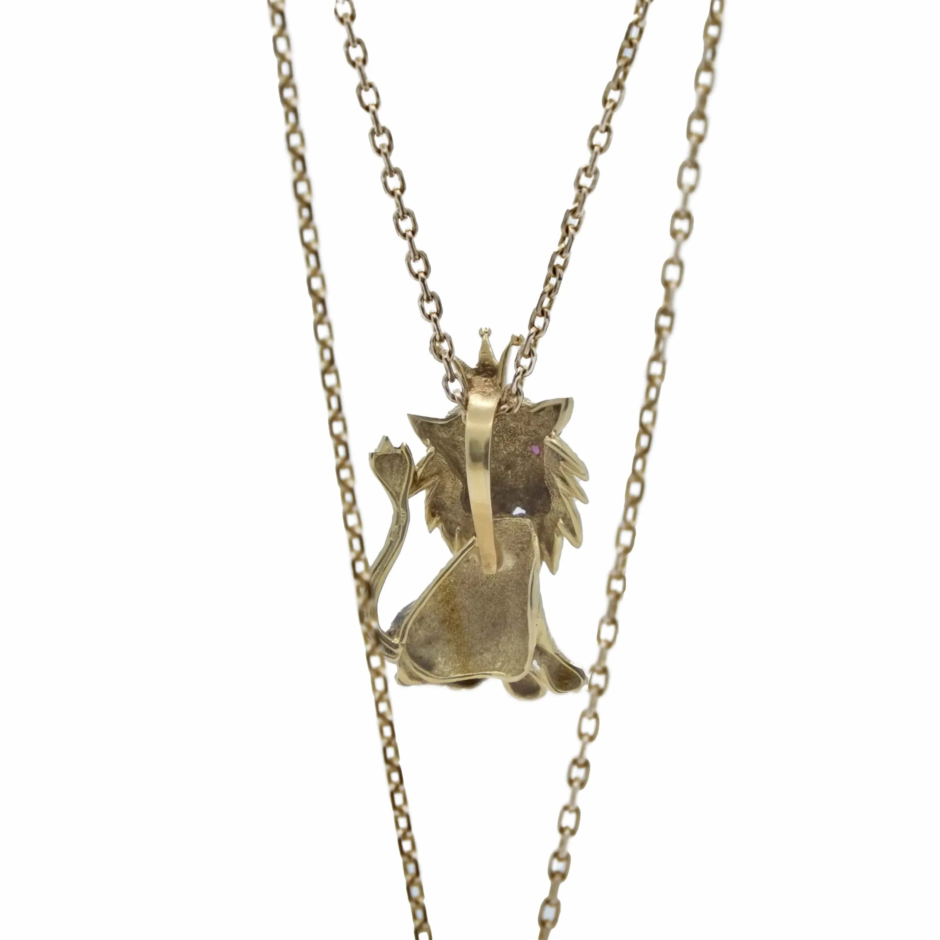 Pendentif Roi Lion Or jaune Rubis sold by 58 Facettes product image thumbnail 5