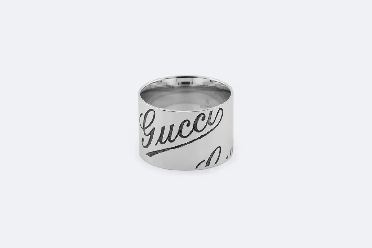 Anello Gucci in oro bianco sold by 58 Facettes product image thumbnail 4