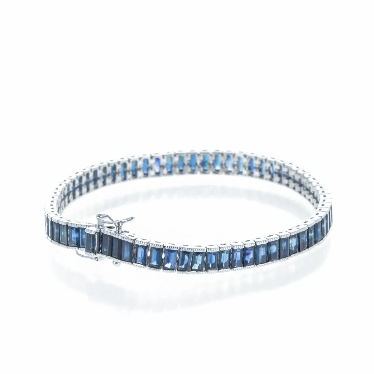 Bracelet Rivière de Saphirs 16,27 Carats sold by 58 Facettes product image thumbnail 5