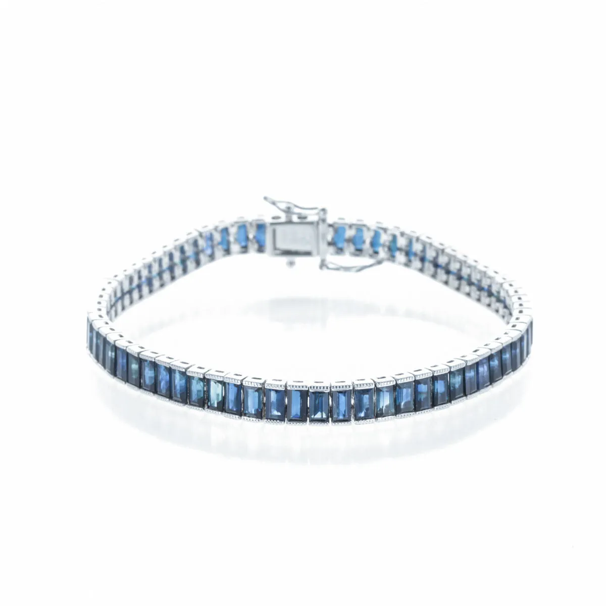 Bracelet Rivière de Saphirs 16,27 Carats sold by 58 Facettes product image thumbnail 2
