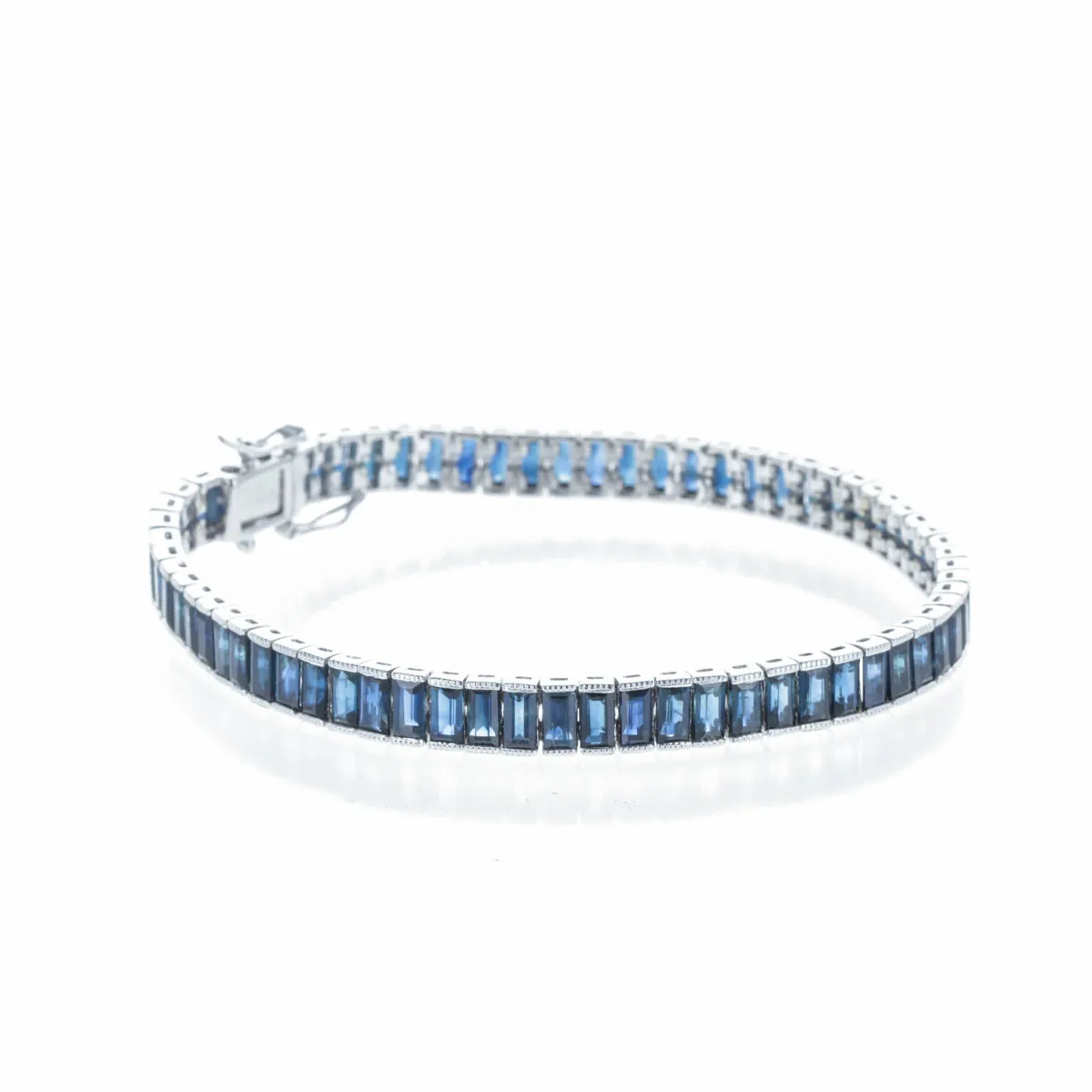 Bracelet Rivière de Saphirs 16,27 Carats sold by 58 Facettes product image thumbnail 3