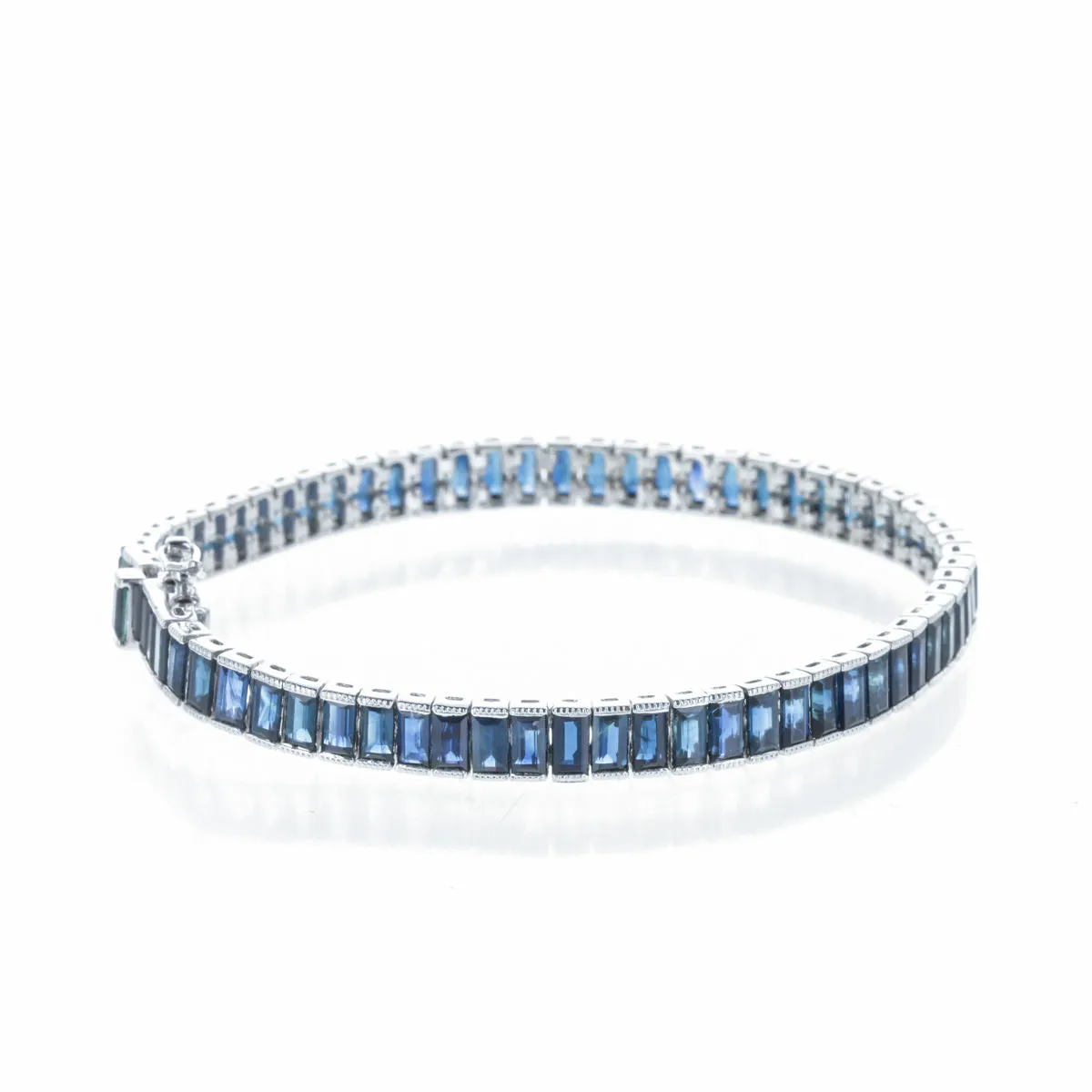 Bracelet Rivière de Saphirs 16,27 Carats sold by 58 Facettes product image thumbnail 4