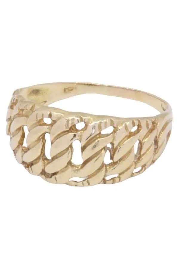 BAGUE MAILLE AMÉRICAINE sold by 58 Facettes