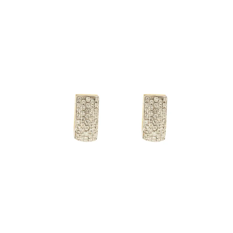 Boucles d'oreilles bicolores Diamants sold by 58 Facettes