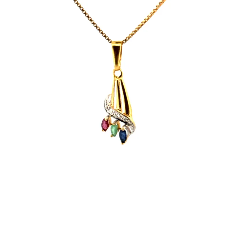 Pendentif Tutti Frutti Or Jaune sold by 58 Facettes