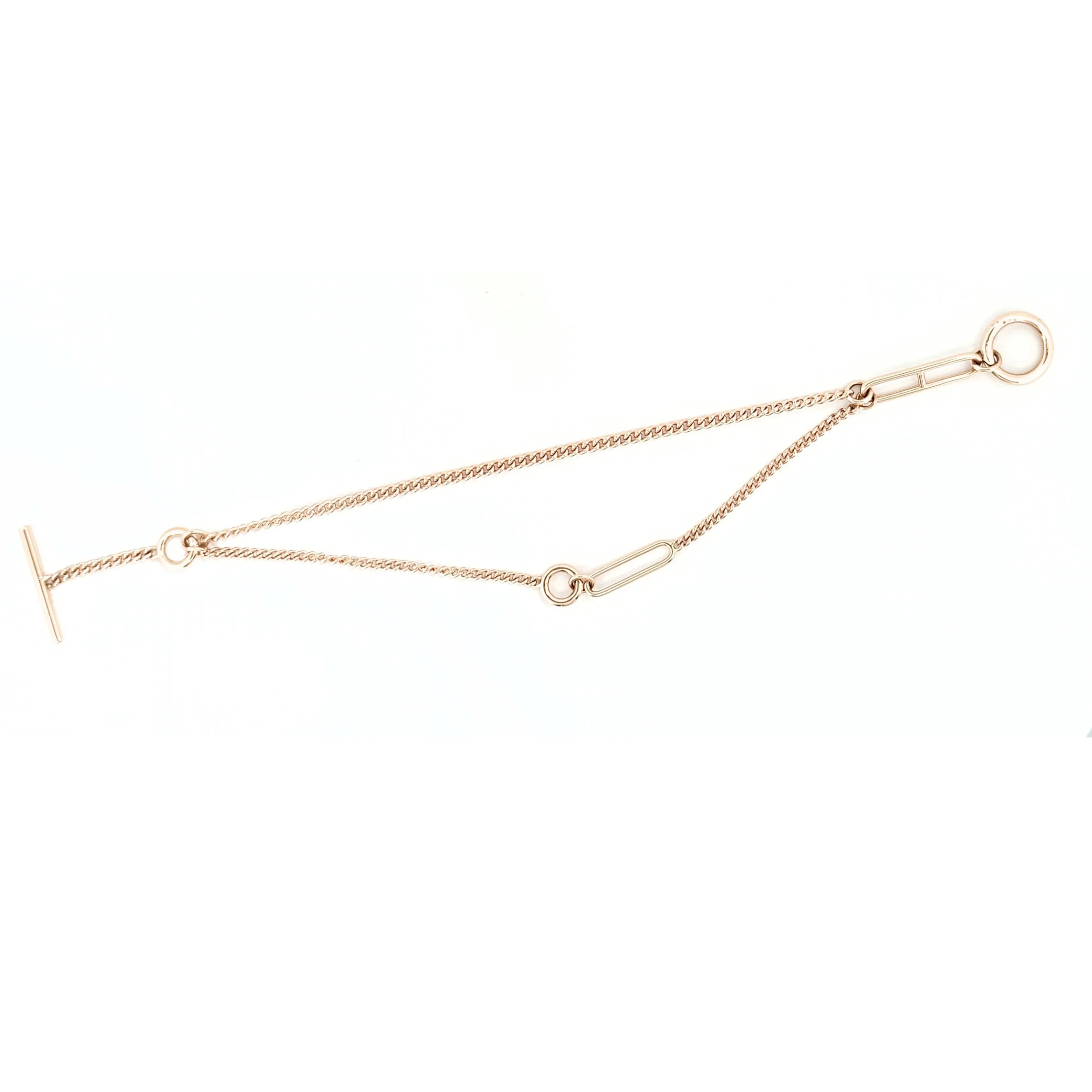 HERMÈS - Bracelet échappée or rose sold by 58 Facettes