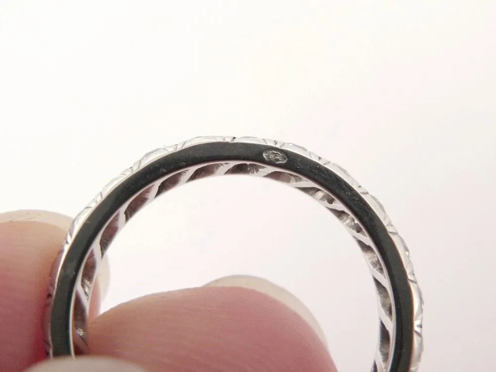 bague alliance americaine 22 diamants 1.5ct or blanc sold by 58 Facettes product image thumbnail 4