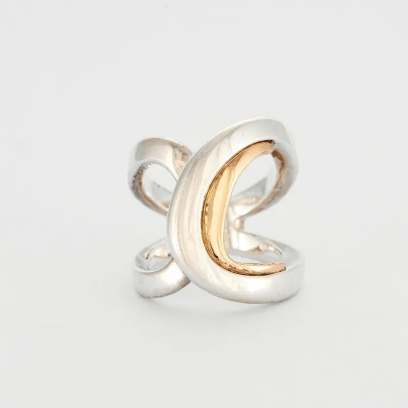 CHRISTOFLE - Bague argent et or jaune sold by 58 Facettes