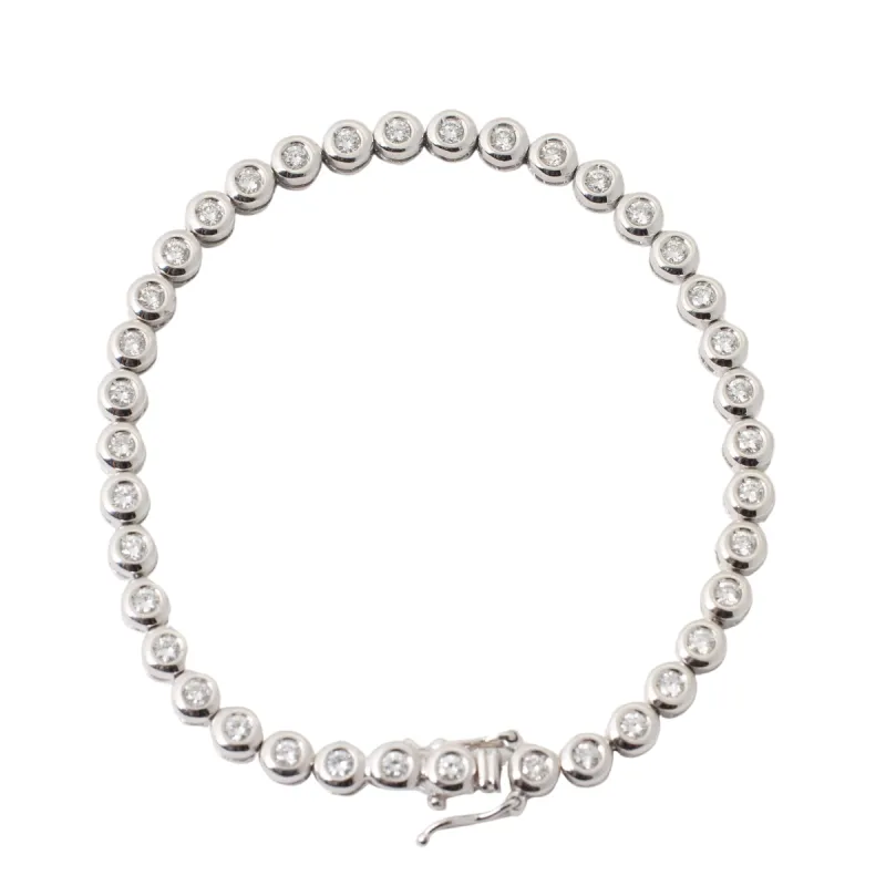 Bracelet tennis diamants 3.40ct sold by 58 Facettes