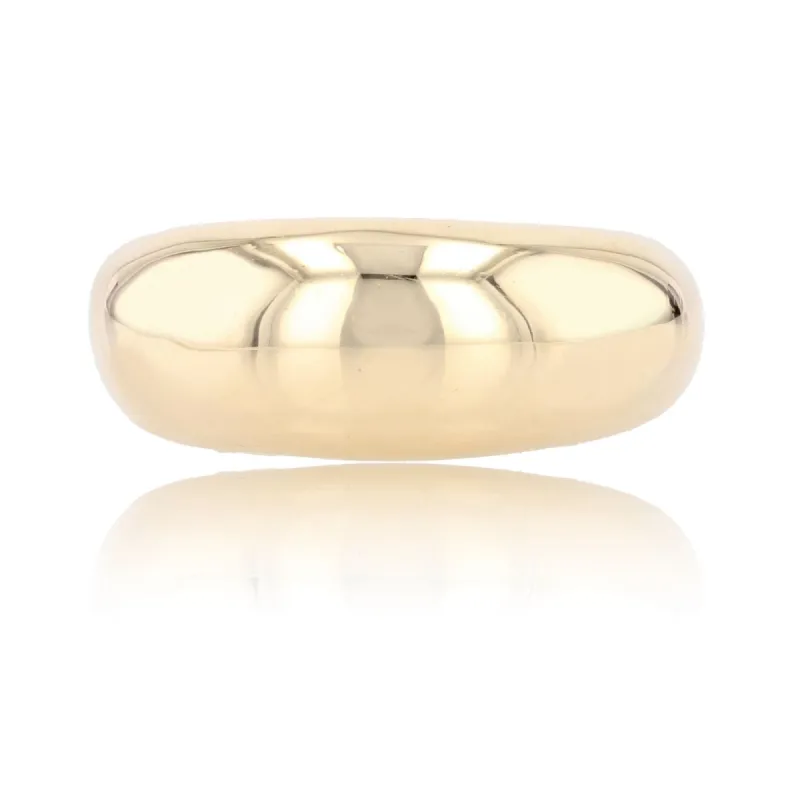 Bague jonc bombé sold by 58 Facettes