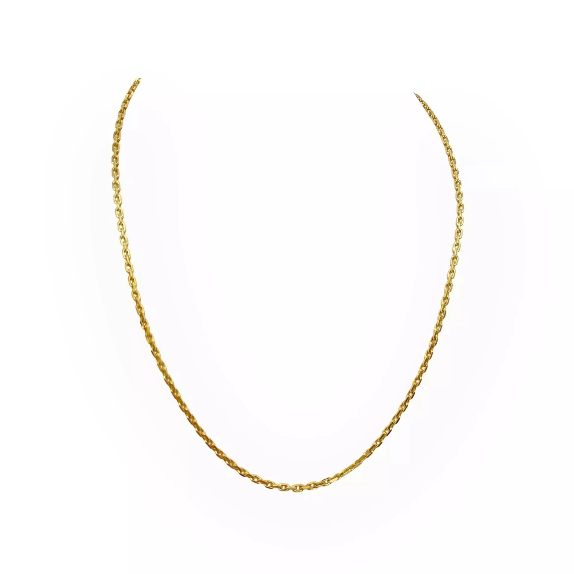 Chaîne Maille Forçat or jaune sold by 58 Facettes