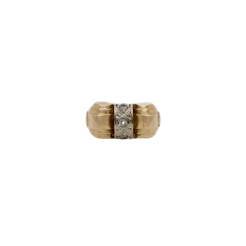 Bague mini tank sold by 58 Facettes
