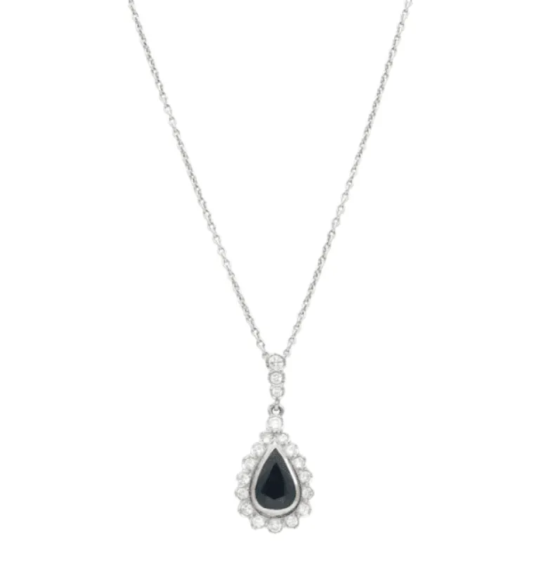 Pendentif diamant & saphir sold by 58 Facettes