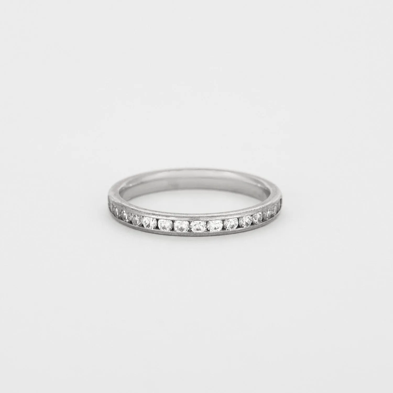 Bague or gris sertis de diamants sold by 58 Facettes product image thumbnail 3