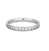 Bague or gris sertis de diamants sold by 58 Facettes