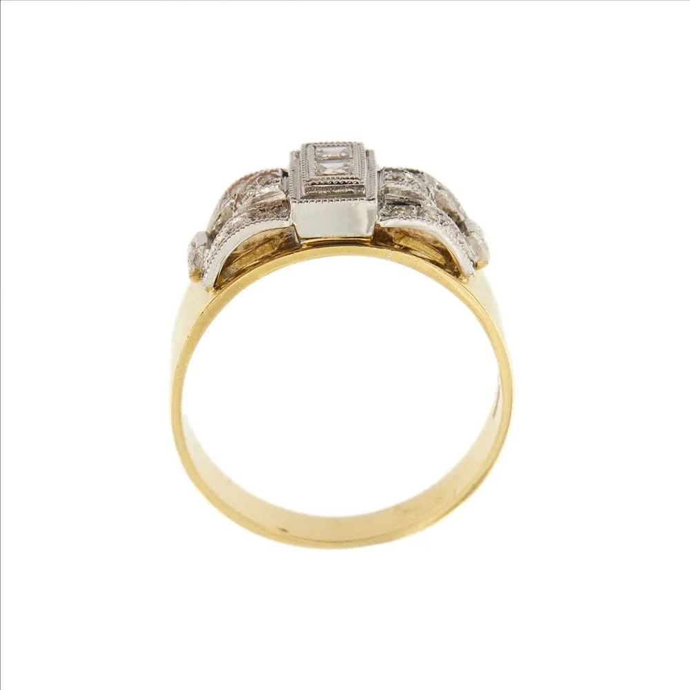 Bague deux ors et diamants sold by 58 Facettes product image thumbnail 4
