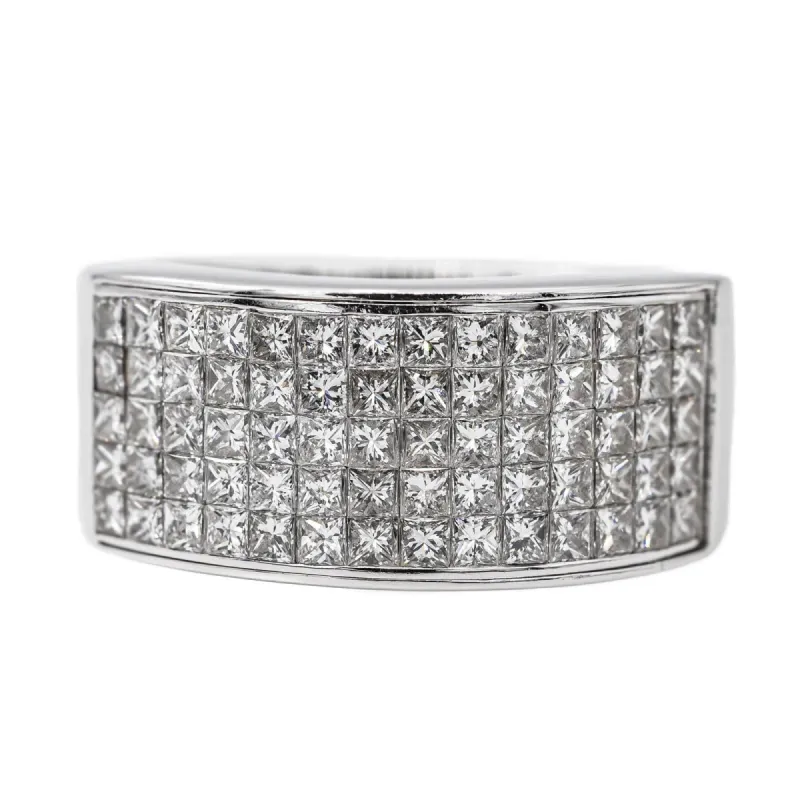 Bague Or blanc Diamant sold by 58 Facettes