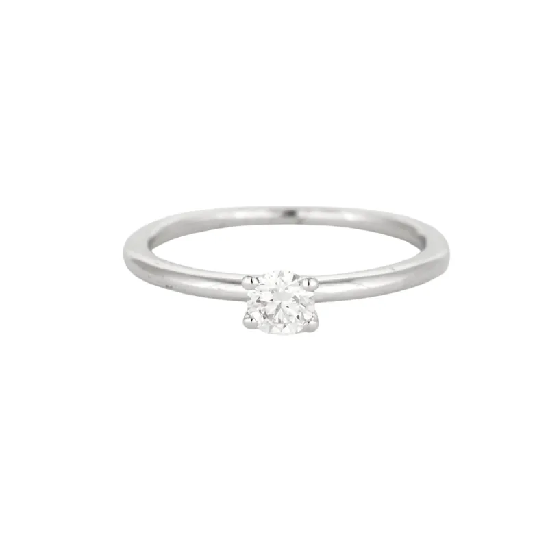 Solitaire or blanc diamant sold by 58 Facettes