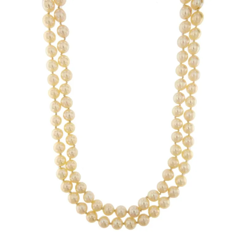 Collier de perles à deux rangs sold by 58 Facettes