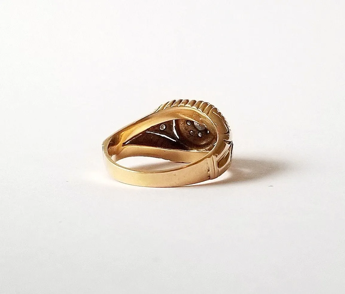 Bague Or Jaune et diamants sold by 58 Facettes product image thumbnail 5