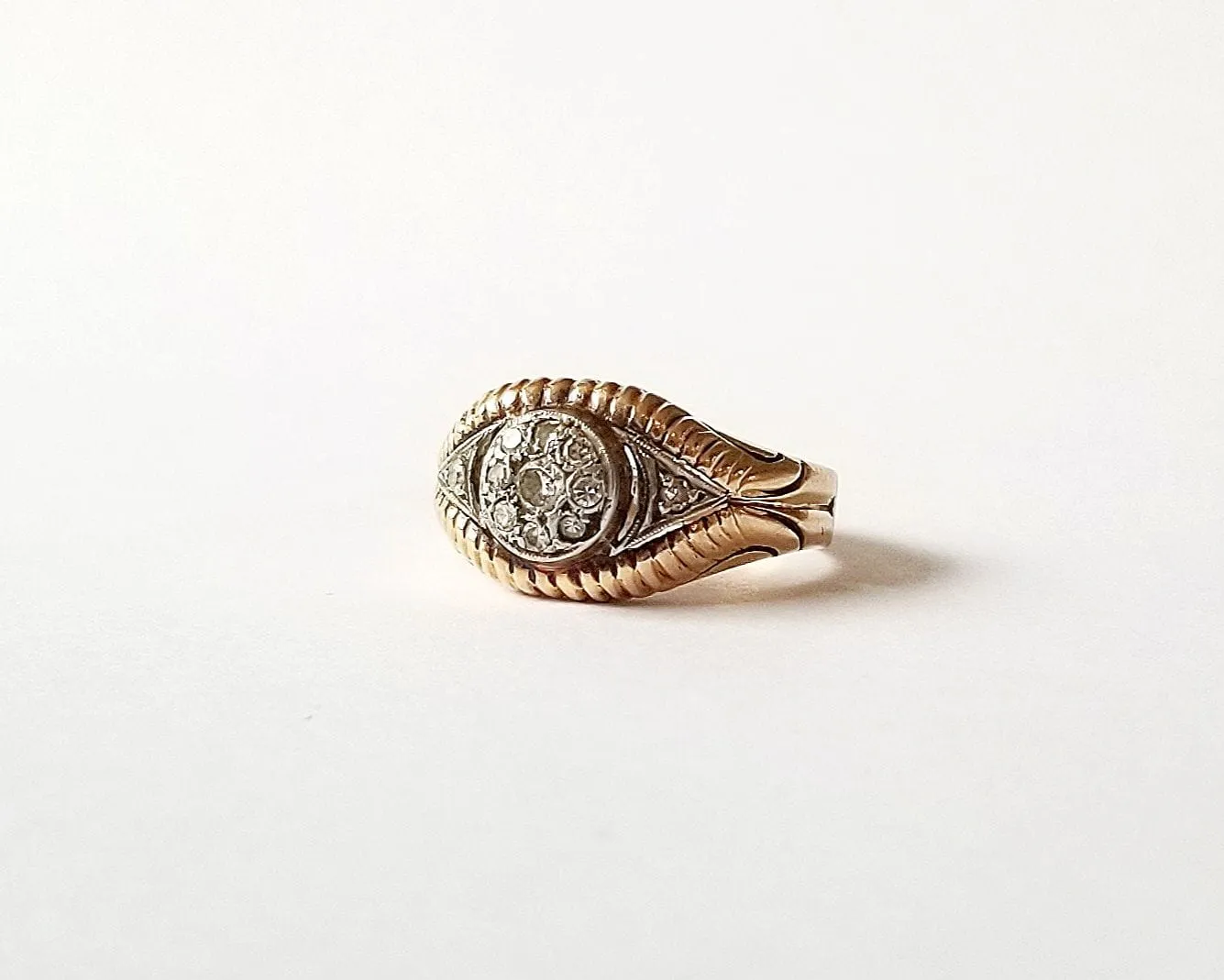 Bague Or Jaune et diamants sold by 58 Facettes product image thumbnail 2