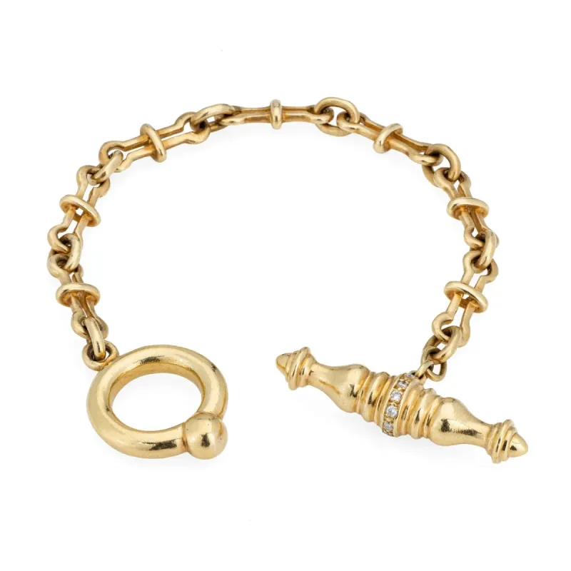 Tiffany & Co - Bracelet Diamant Vintage Or Jaune sold by 58 Facettes