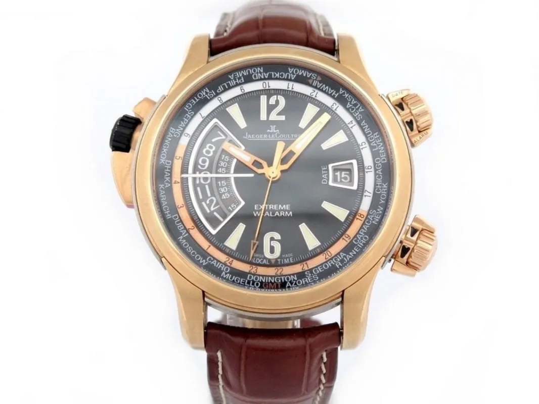 montre jaeger lecoultre chrono master compressor extreme w alarm sold by 58 Facettes