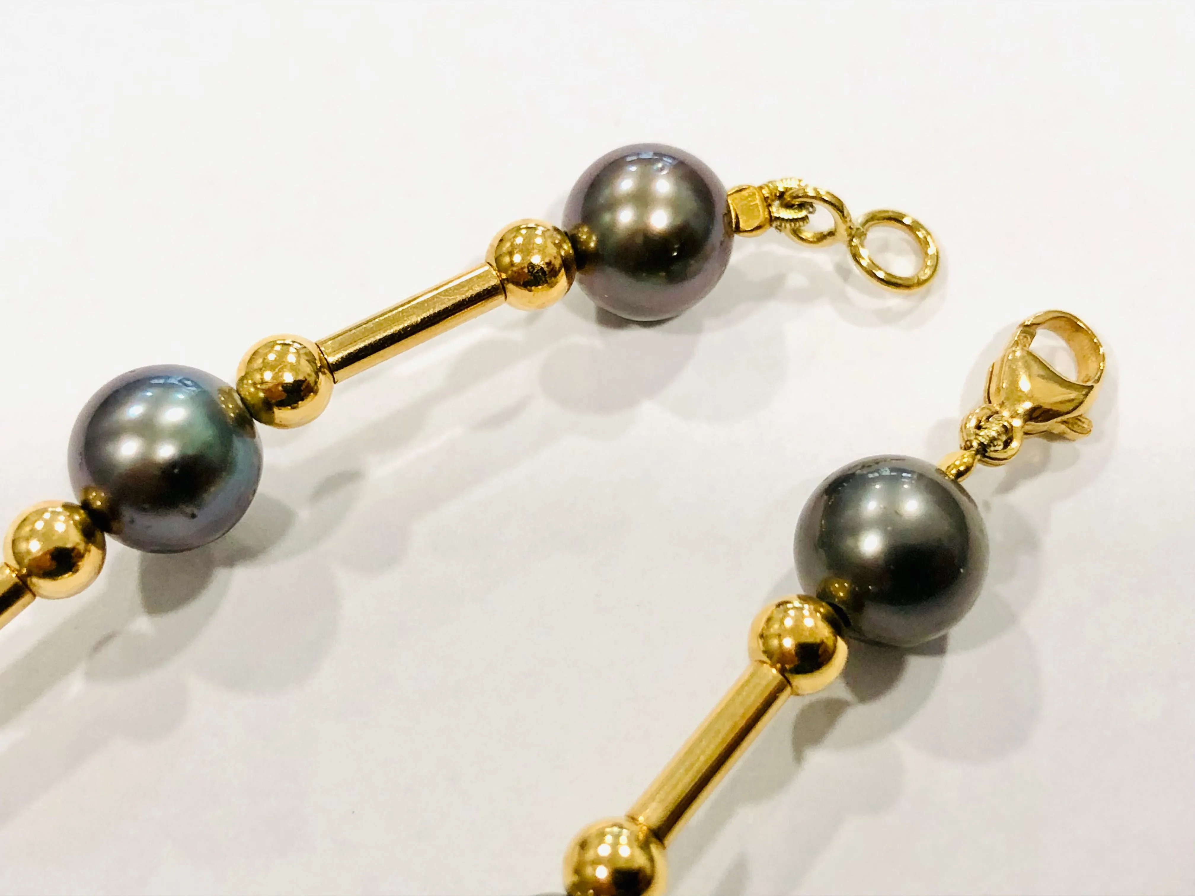 Collier perles de Tahiti Or jaune sold by 58 Facettes product image thumbnail 3