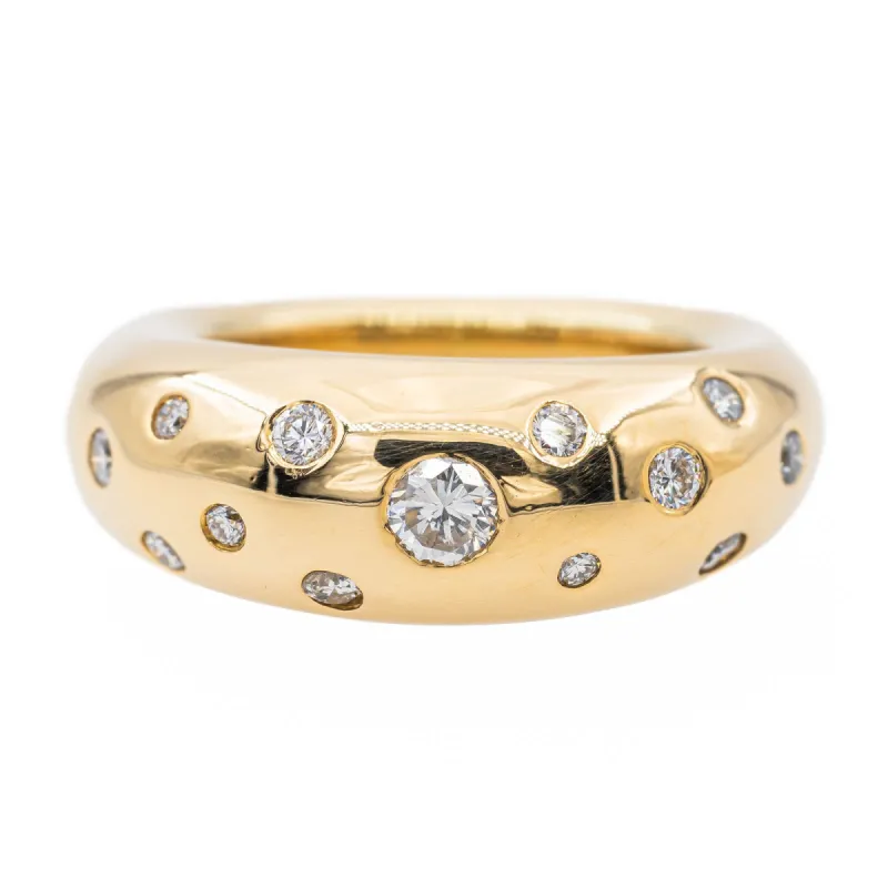 Bague Jonc Or jaune Diamant sold by 58 Facettes