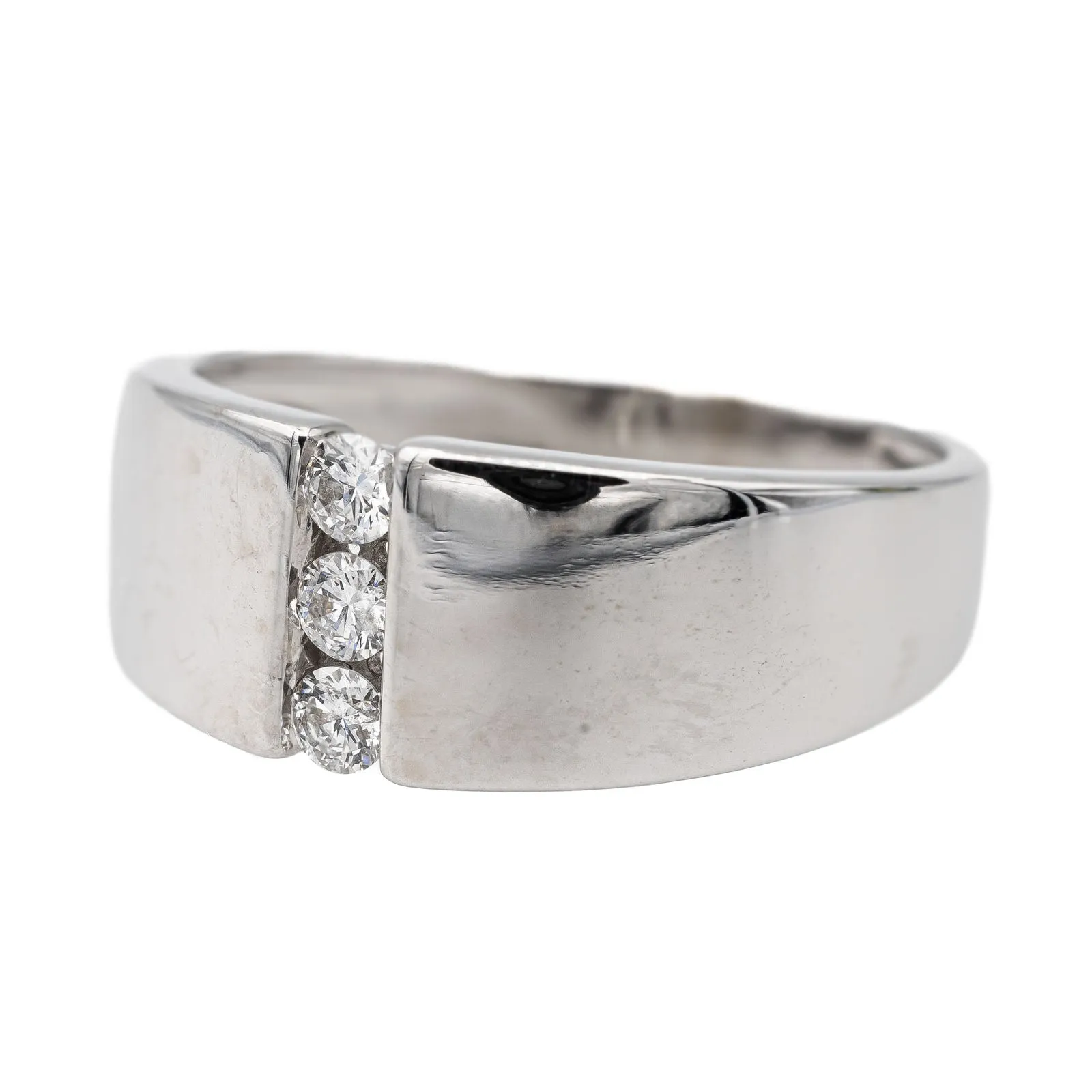 Bague Trilogie Or blanc Diamant sold by 58 Facettes product image thumbnail 3