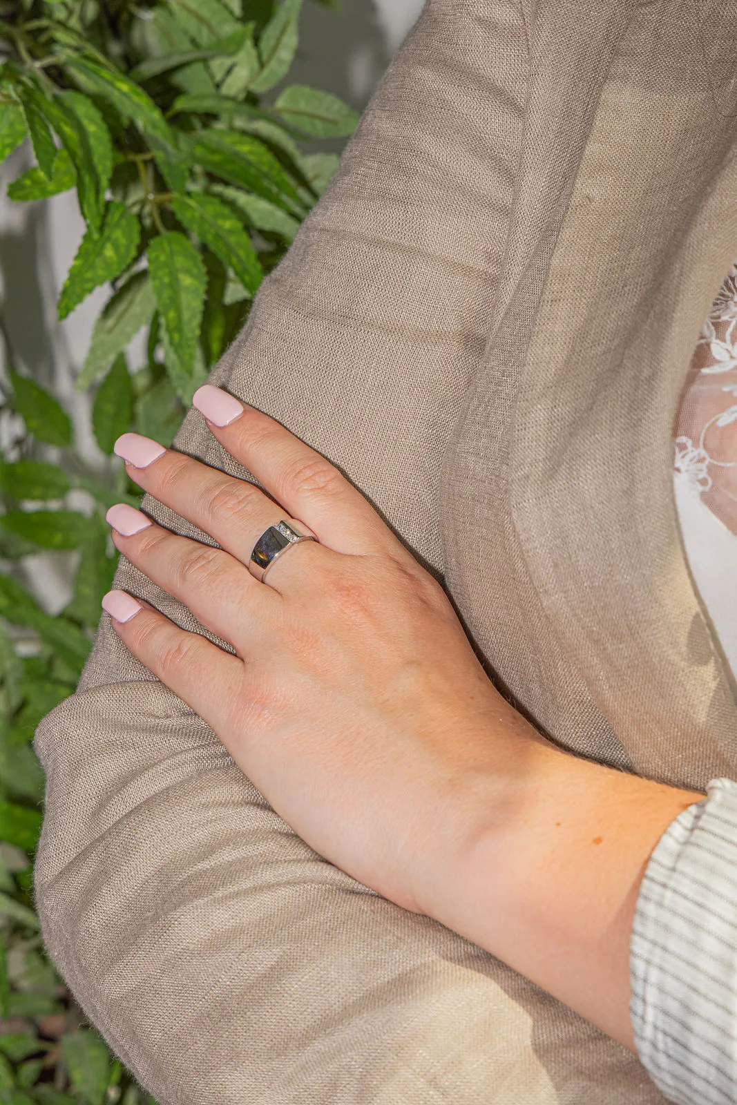 Bague Trilogie Or blanc Diamant sold by 58 Facettes product image thumbnail 2