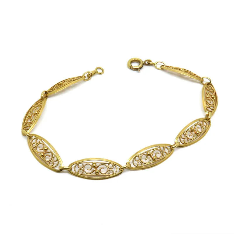 Bracelet à motif de filigrane sold by 58 Facettes