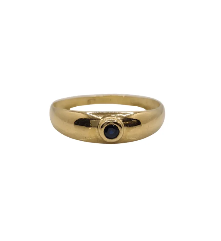 Bague jonc saphir sold by 58 Facettes