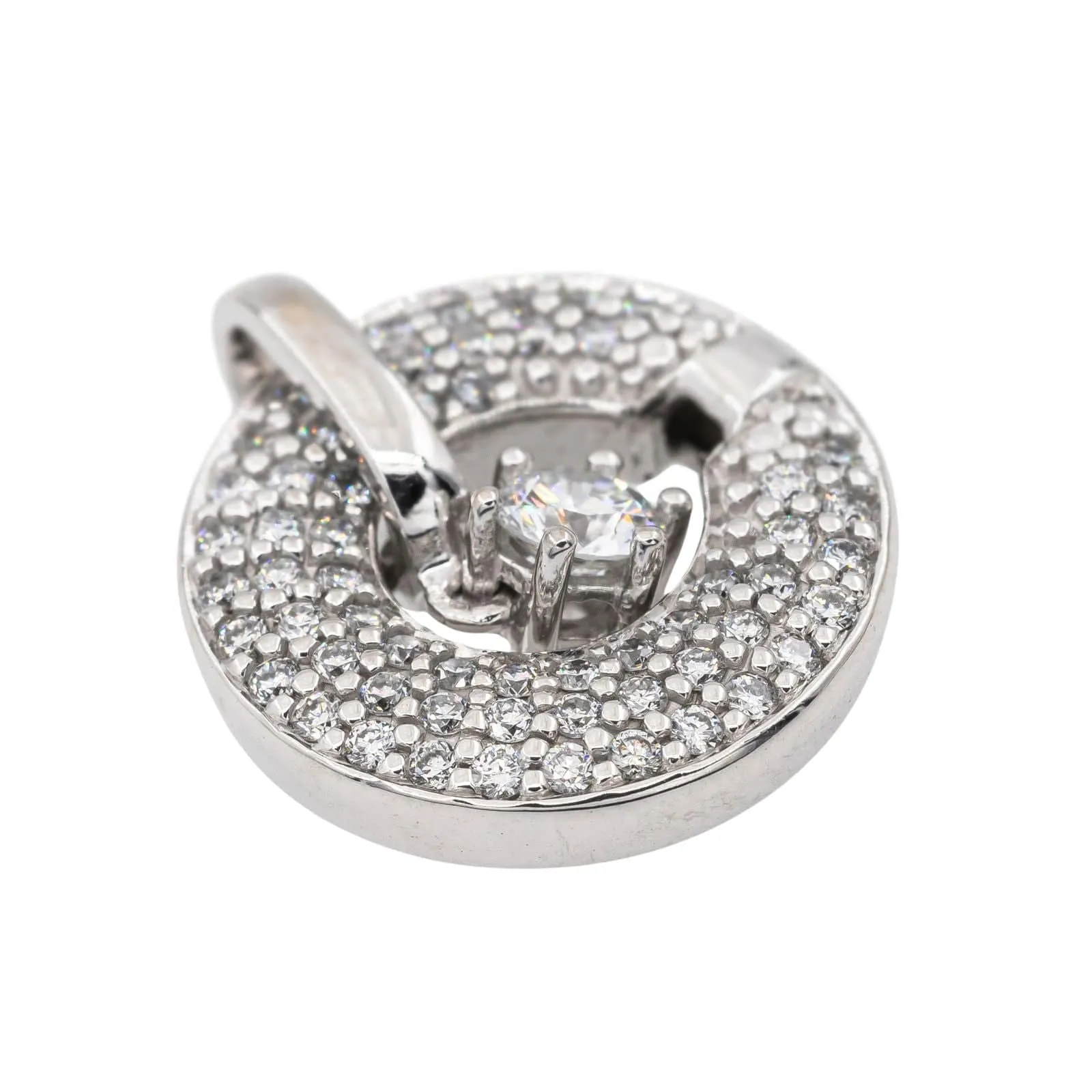Pendentif Or blanc Diamant sold by 58 Facettes product image thumbnail 3