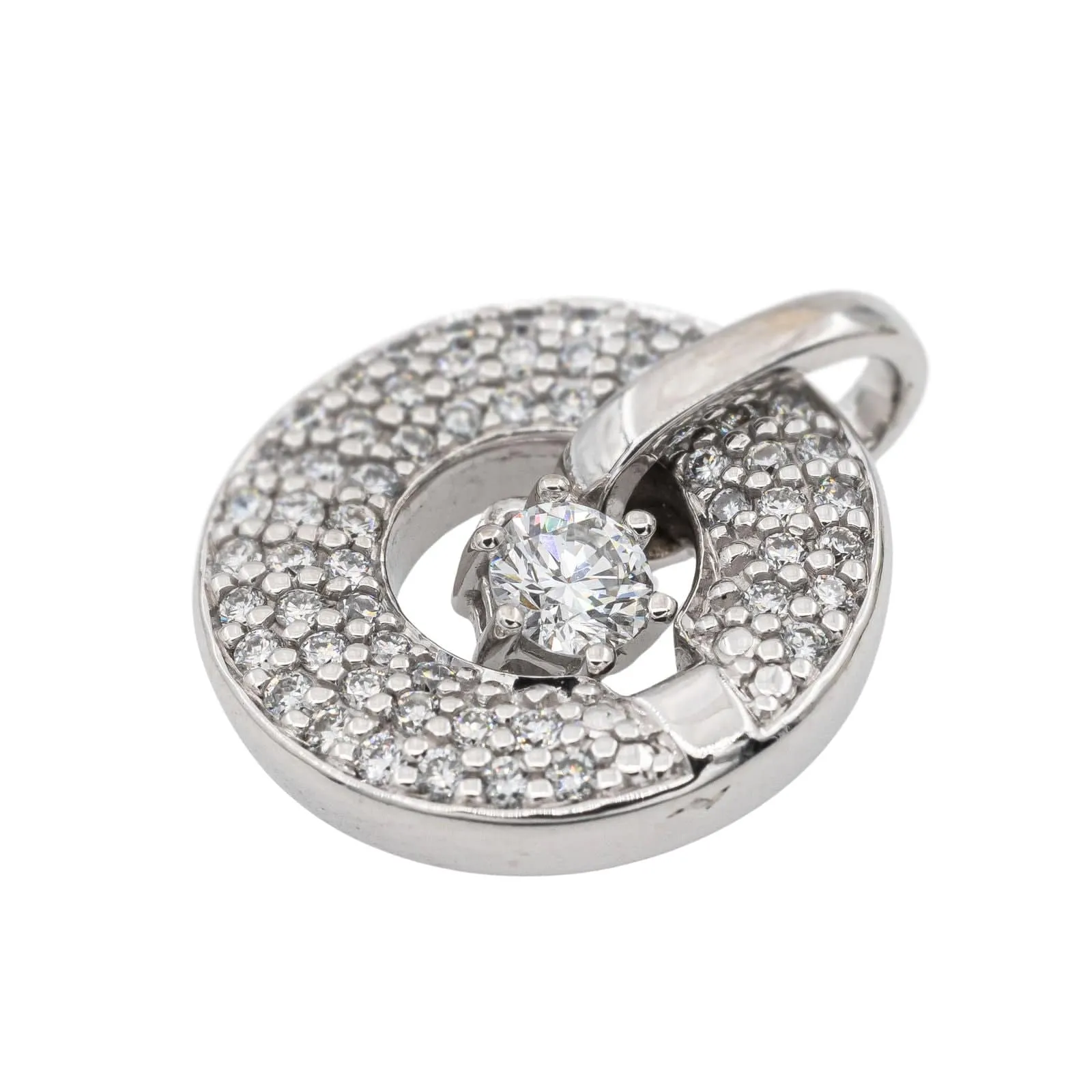 Pendentif Or blanc Diamant sold by 58 Facettes product image thumbnail 4