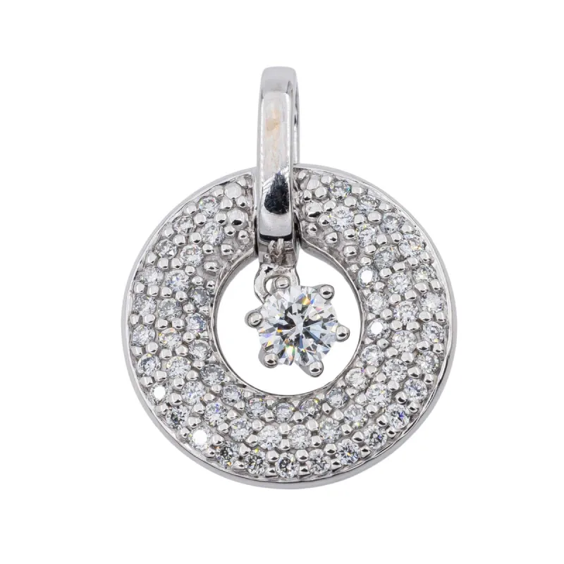 Pendentif Or blanc Diamant sold by 58 Facettes