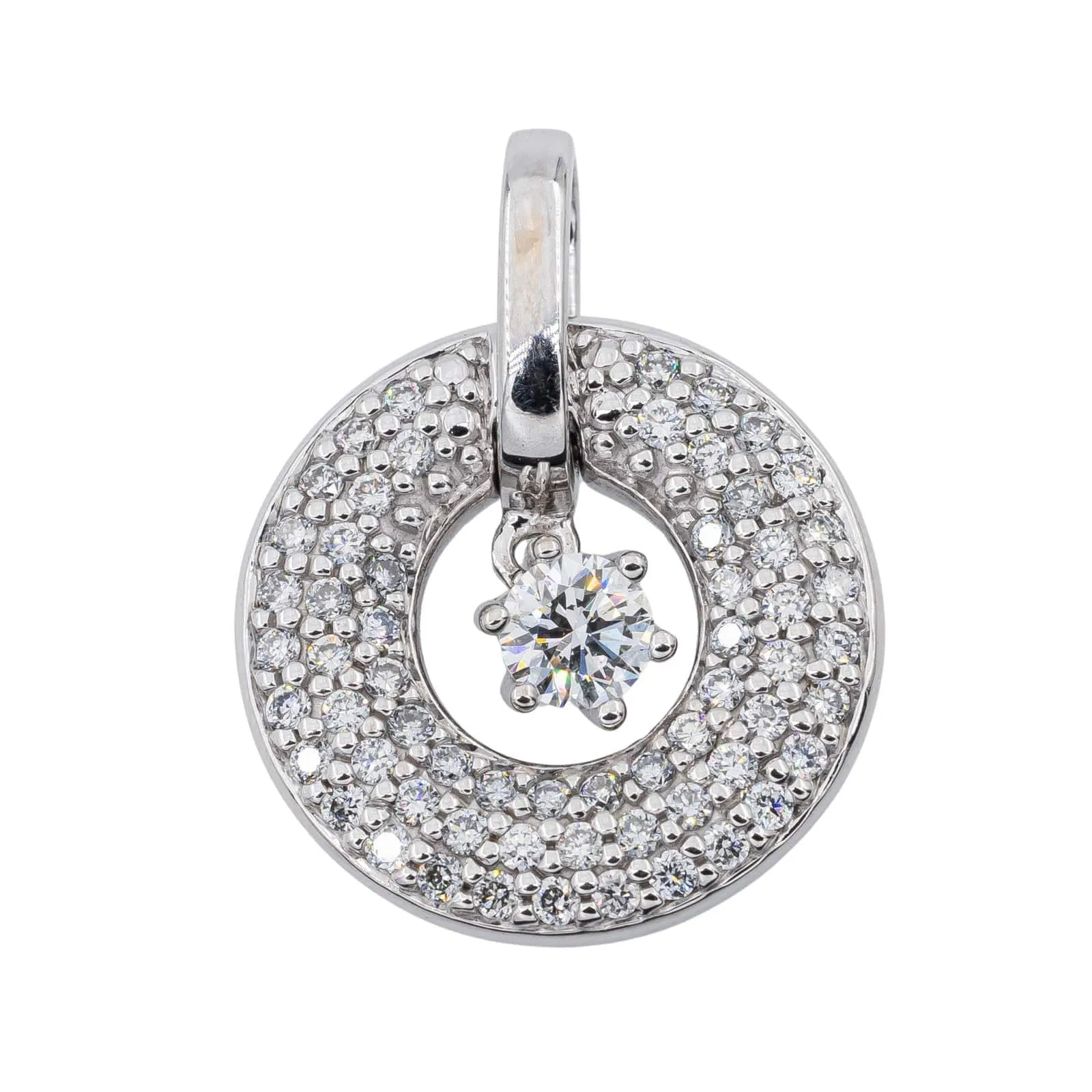 Pendentif Or blanc Diamant sold by 58 Facettes